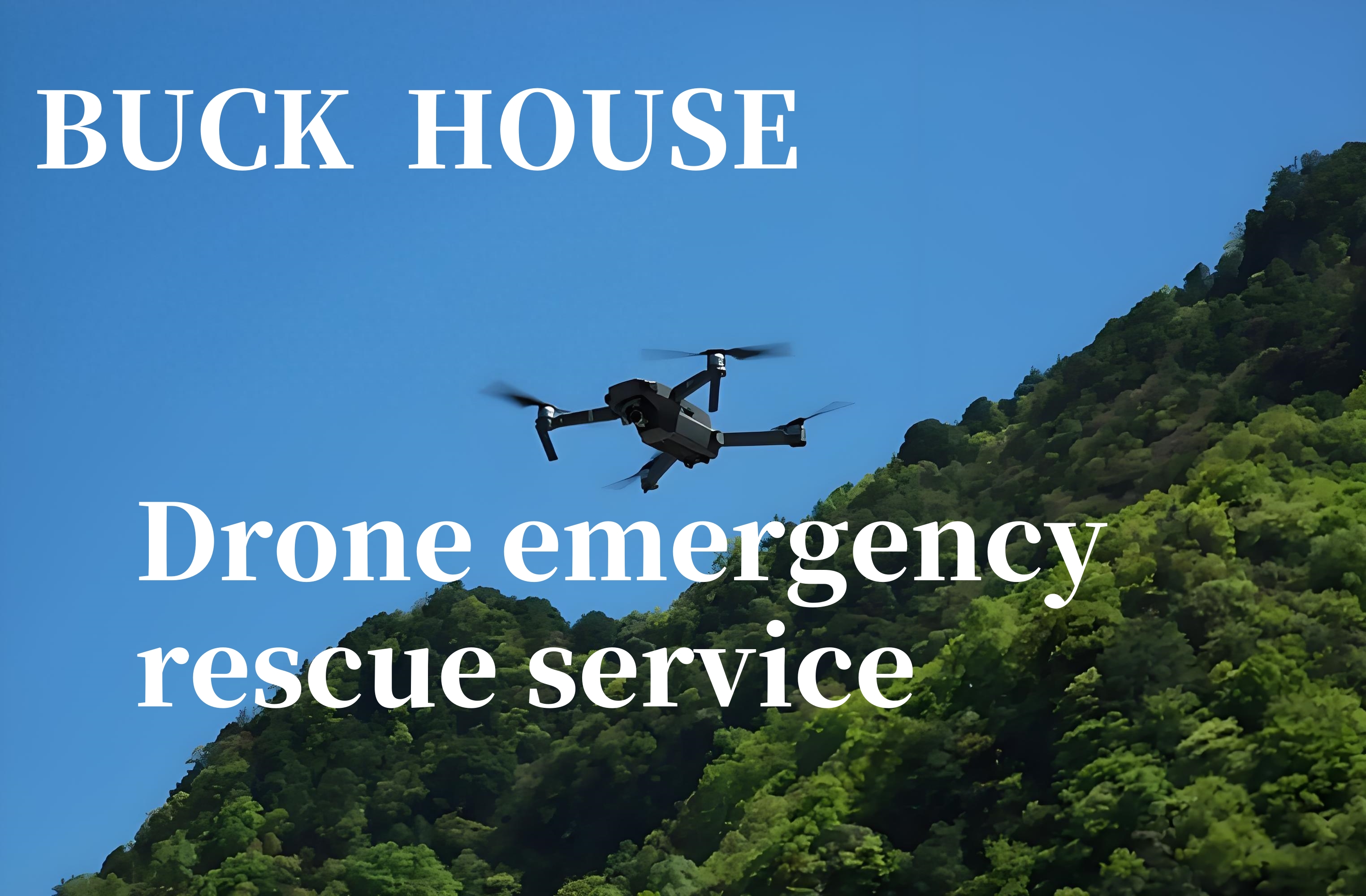 Drone emergency rescue service